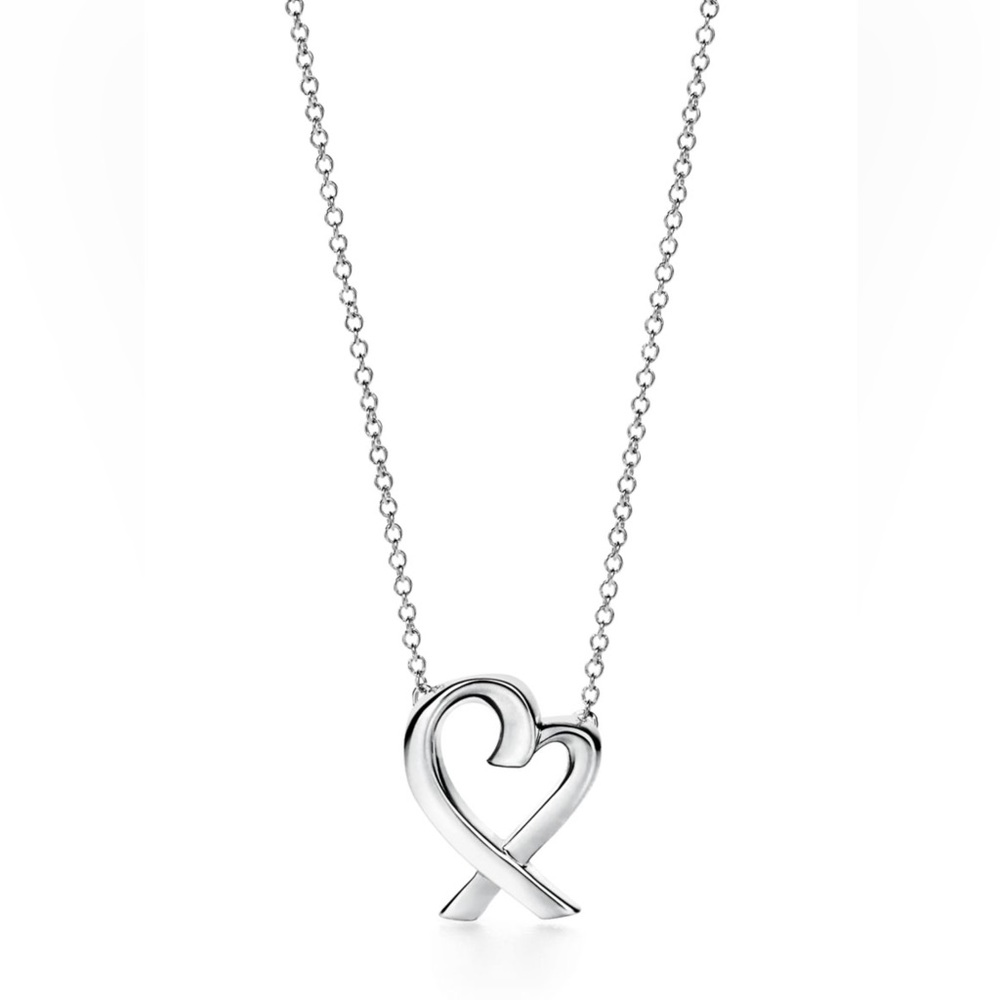 Tiffany Paloma Picasso Loving Heart Pendant Necklace